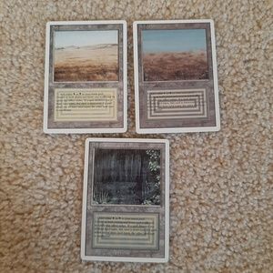 Qty: 3 - MTG Dual color lands (rare) proxy